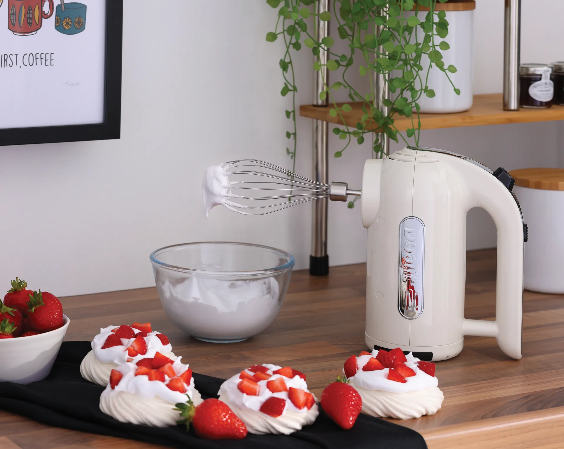 Dualit 得力 手持搅拌机 黑色, 白色 Dualit