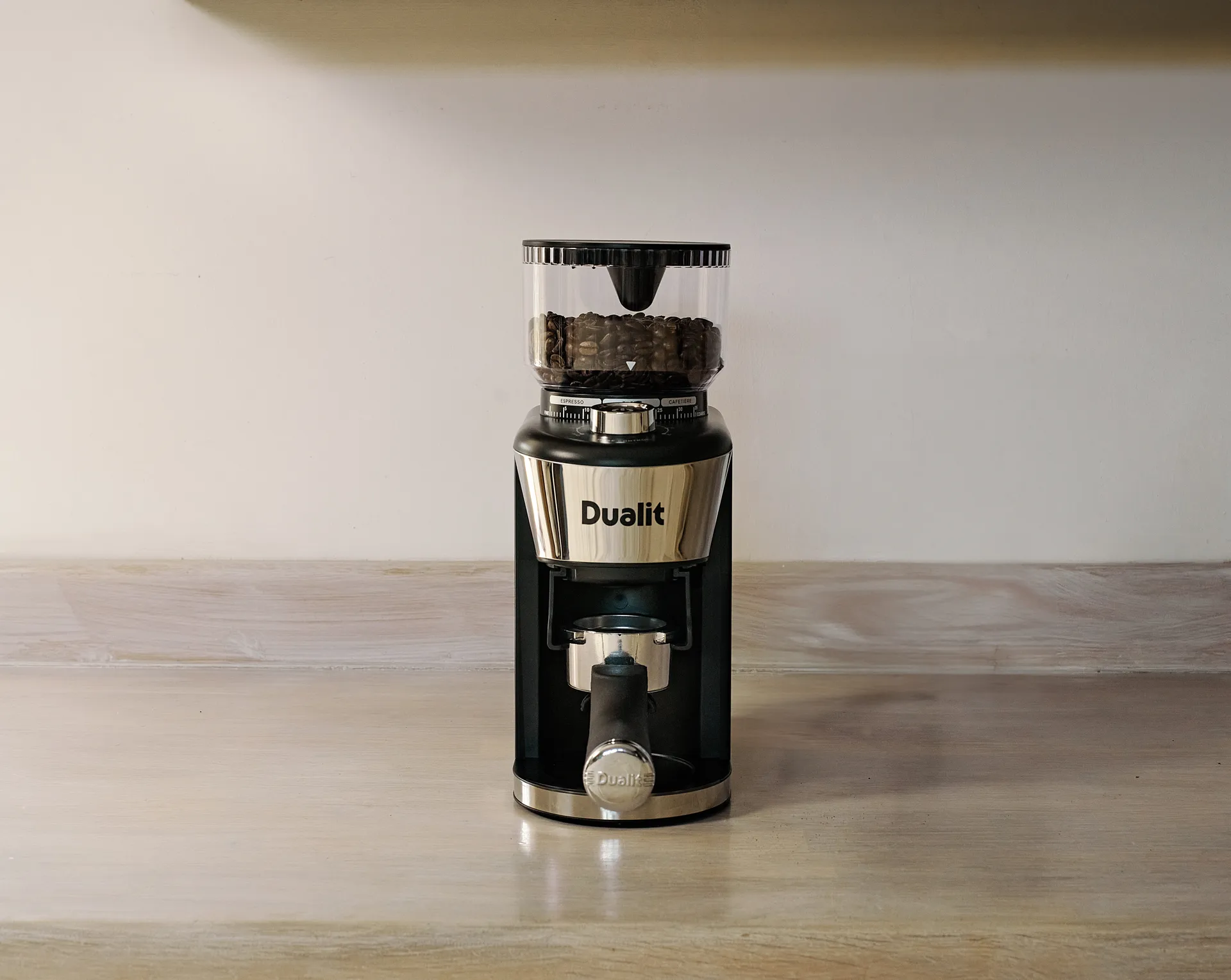 Dualit电动咖啡研磨机31cm, 黑色 Dualit