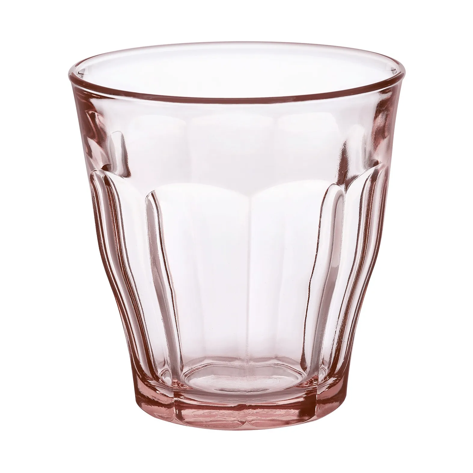 Picardie 玻璃水杯, 粉色，4只装，250ml Duralex