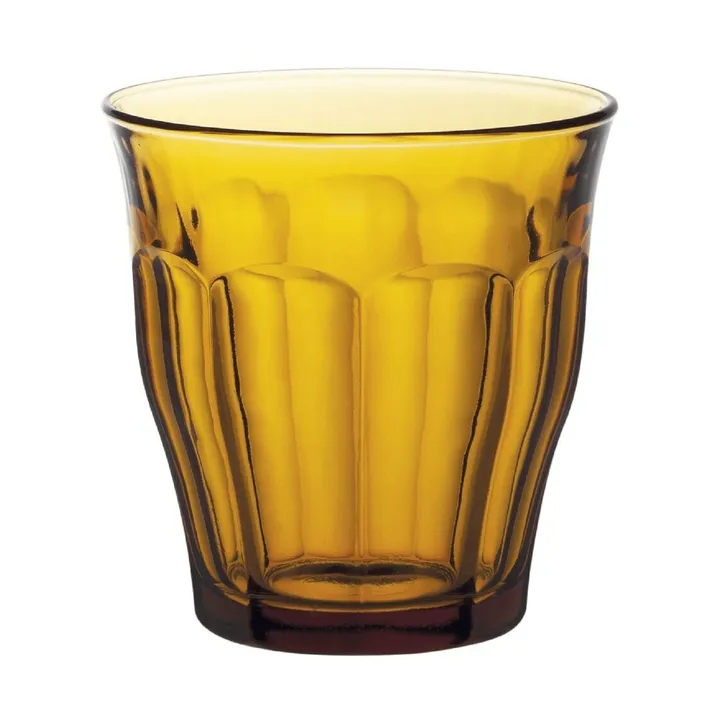 Picardie 玻璃水杯 - 琥珀色，6只装，250ml - Duralex