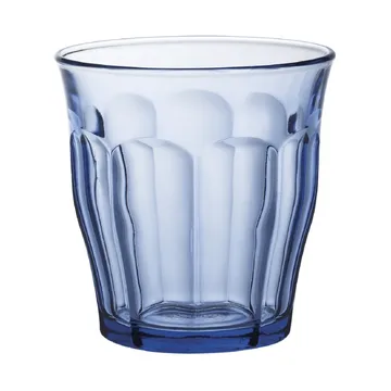 Picardie 玻璃水杯 - 海军蓝，6只装，310ml - Duralex