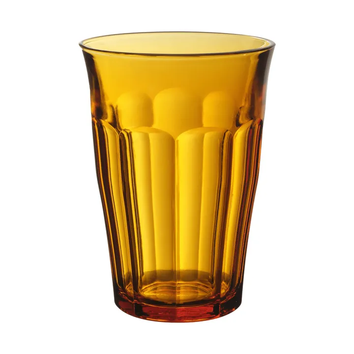 Picardie 玻璃水杯 - 琥珀色，6只装，360ml - Duralex