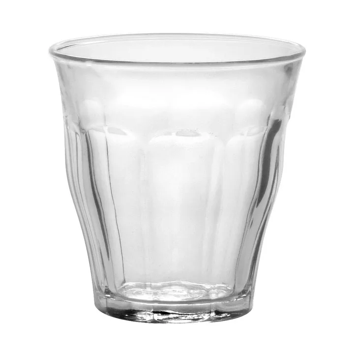 Picardie 玻璃水杯 - 透明，6只装，90ml - Duralex
