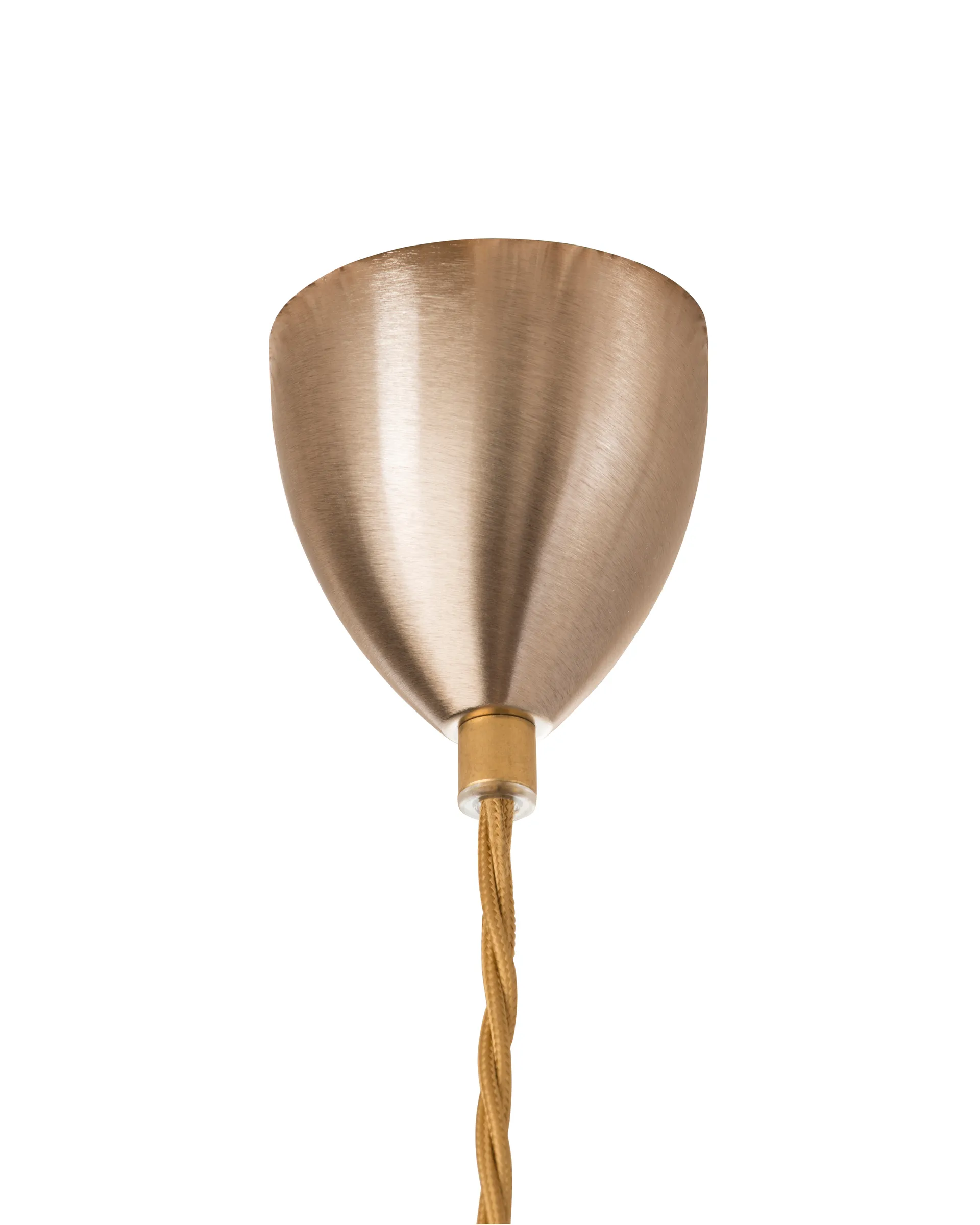 Rowan ceiling 灯 Crystal Ø 22 cm, small + gold-colou红色 cord EBB & FLOW