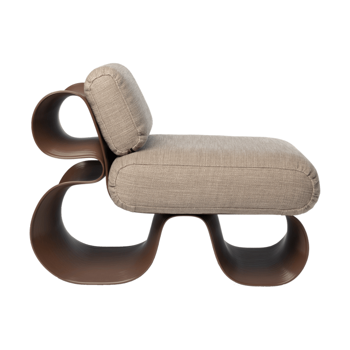 Eel lounge 椅子 - Chocolate - Ekbacken Studios