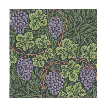 藤蔓餐巾35x35cm - 绿色 - Ekelund Linneväveri