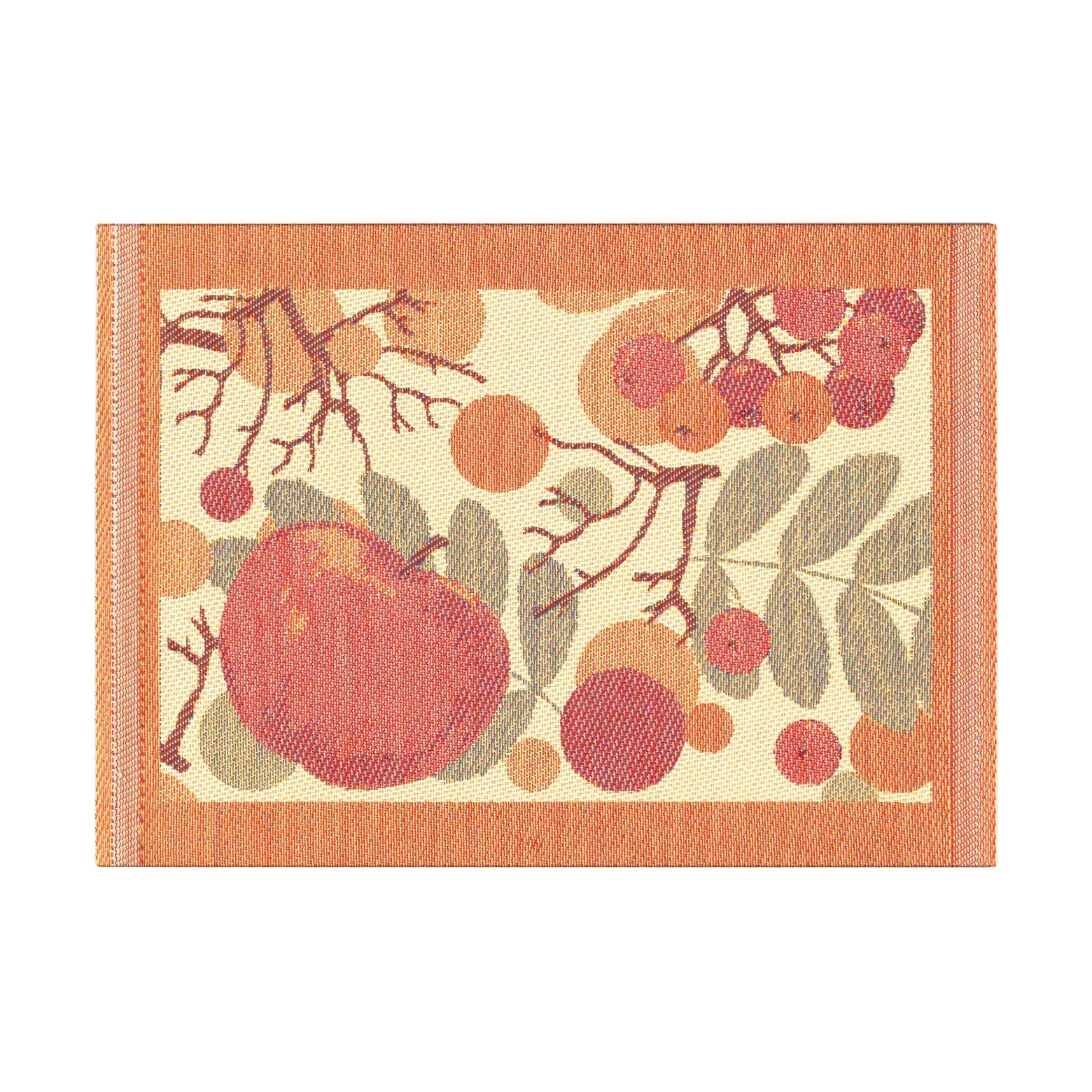 Äppelbär 抹布洗碗布 35x25 cm, 橙色 Ekelund Linneväveri