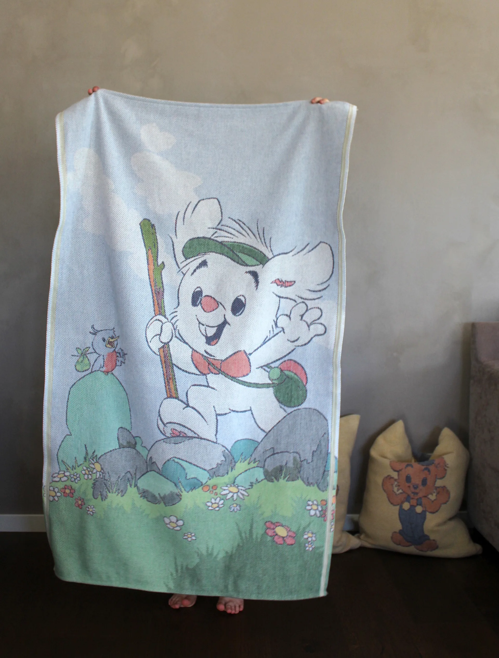 Äventyr 儿童毯72x105cm, 多色 Ekelund Linneväveri