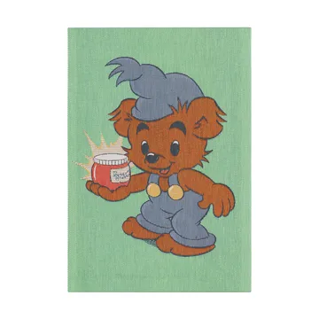 Bamse 厨用巾35x50cm - 蓝色_绿色 - Ekelund Linneväveri