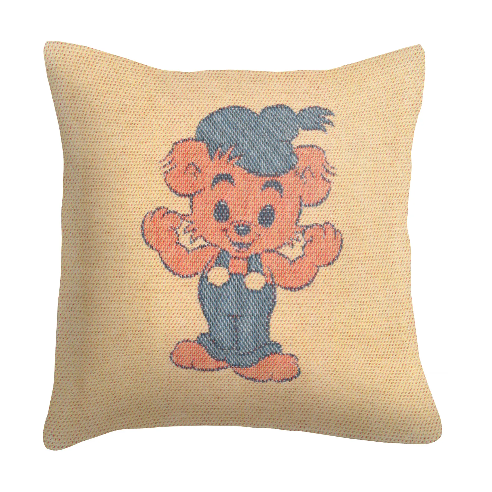 Bamse 靠垫套40x40cm, 黄色 Ekelund Linneväveri