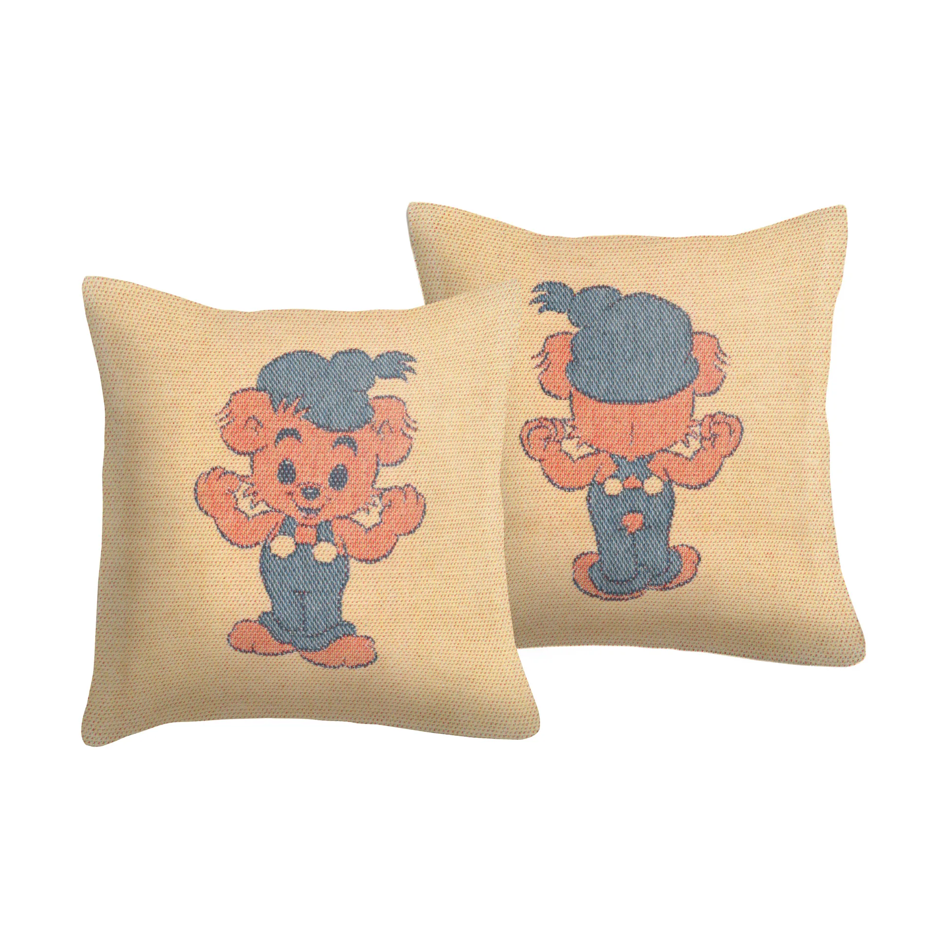 Bamse 靠垫套40x40cm, 黄色 Ekelund Linneväveri