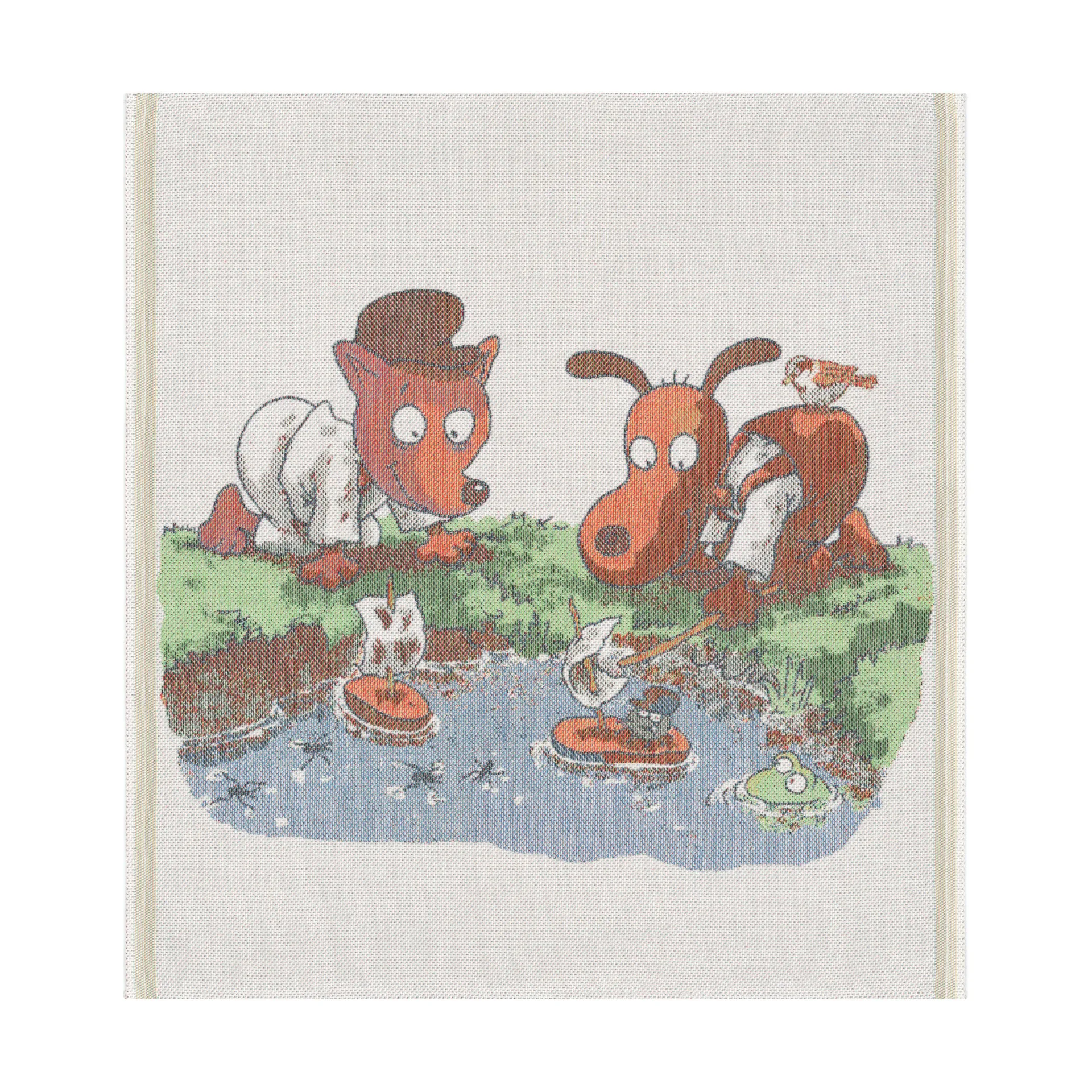 Barkbåtar 婴儿毯 70x75 cm, 混合色 Ekelund Linneväveri