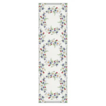 Blomkrans 桌旗35x120cm - 多色 - Ekelund Linneväveri