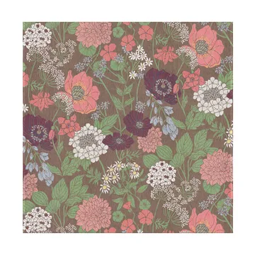 Blomsterfång 桌布 145x145cm - 多色混色 - Ekelund Linneväveri