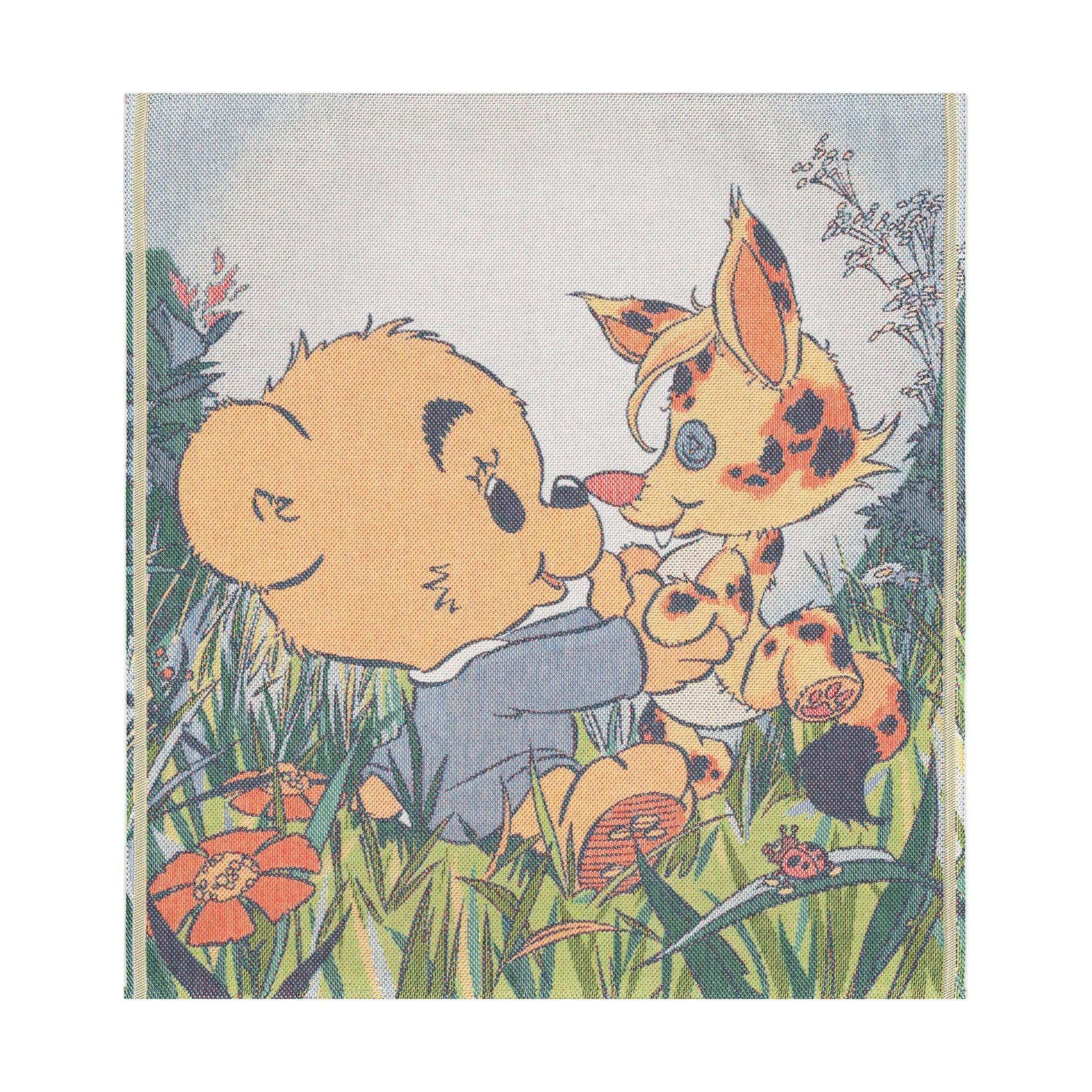 Brumma 婴儿毯 70x75 cm, 彩色 Ekelund Linneväveri