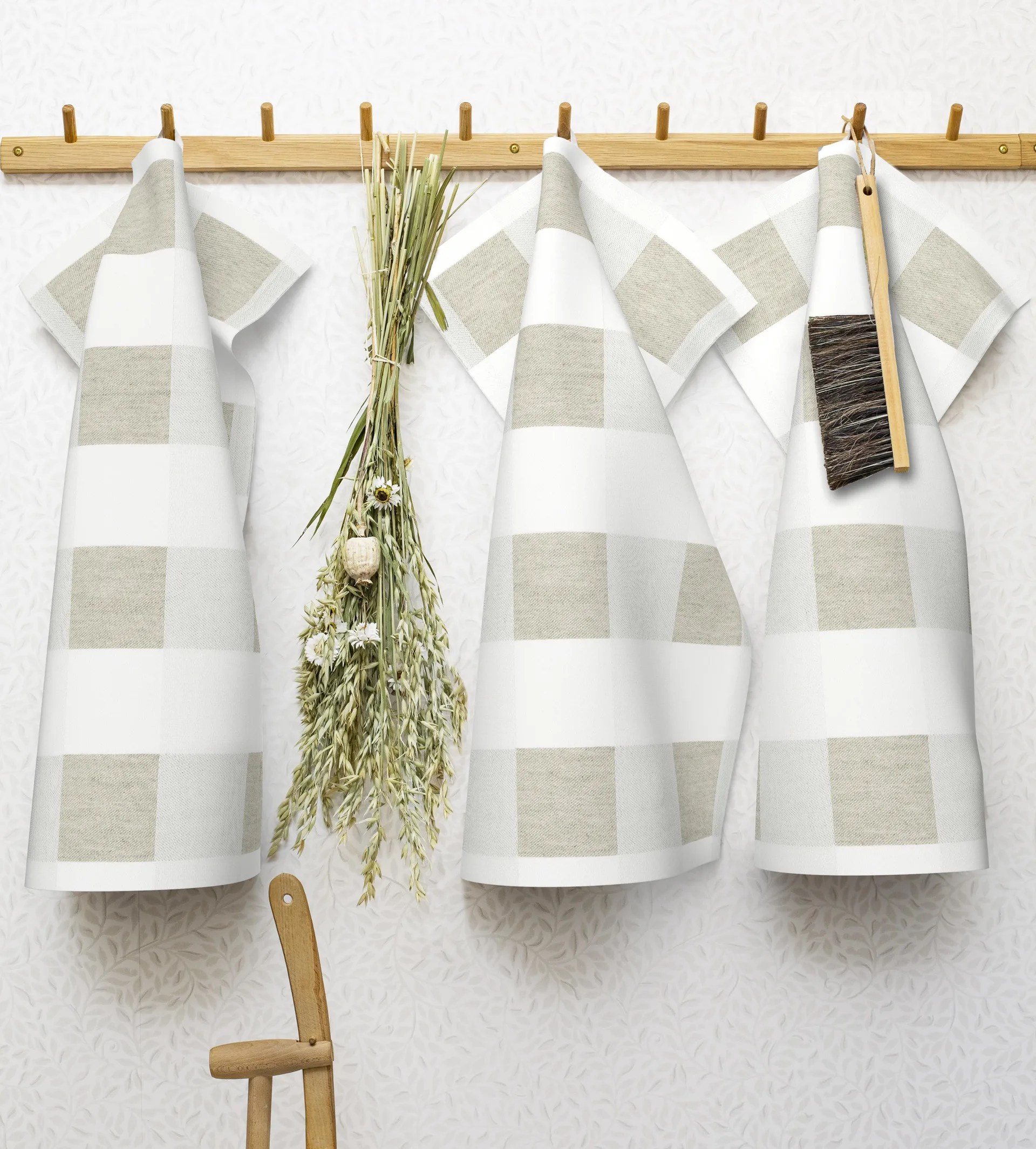 Chess 厨房巾 , 35x50 cm Ekelund Linneväveri