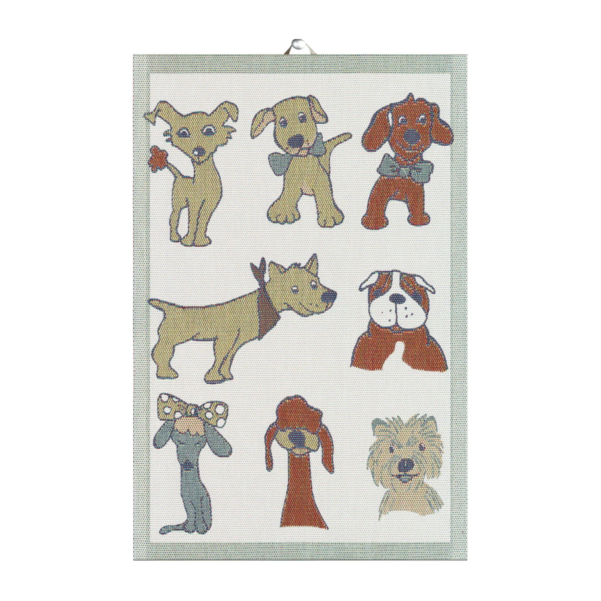 Dogs 厨房毛巾, 40x60cm Ekelund Linneväveri