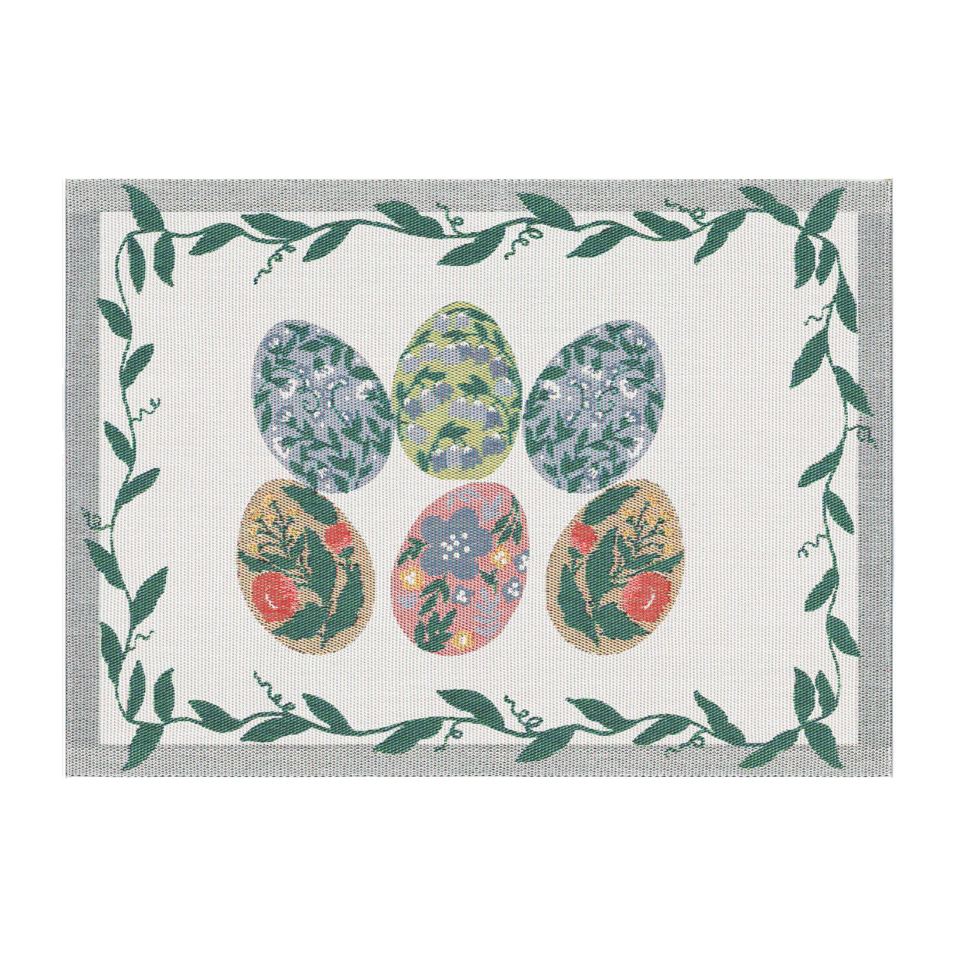 Egg collection 餐垫 , 35x48 cm Ekelund Linneväveri