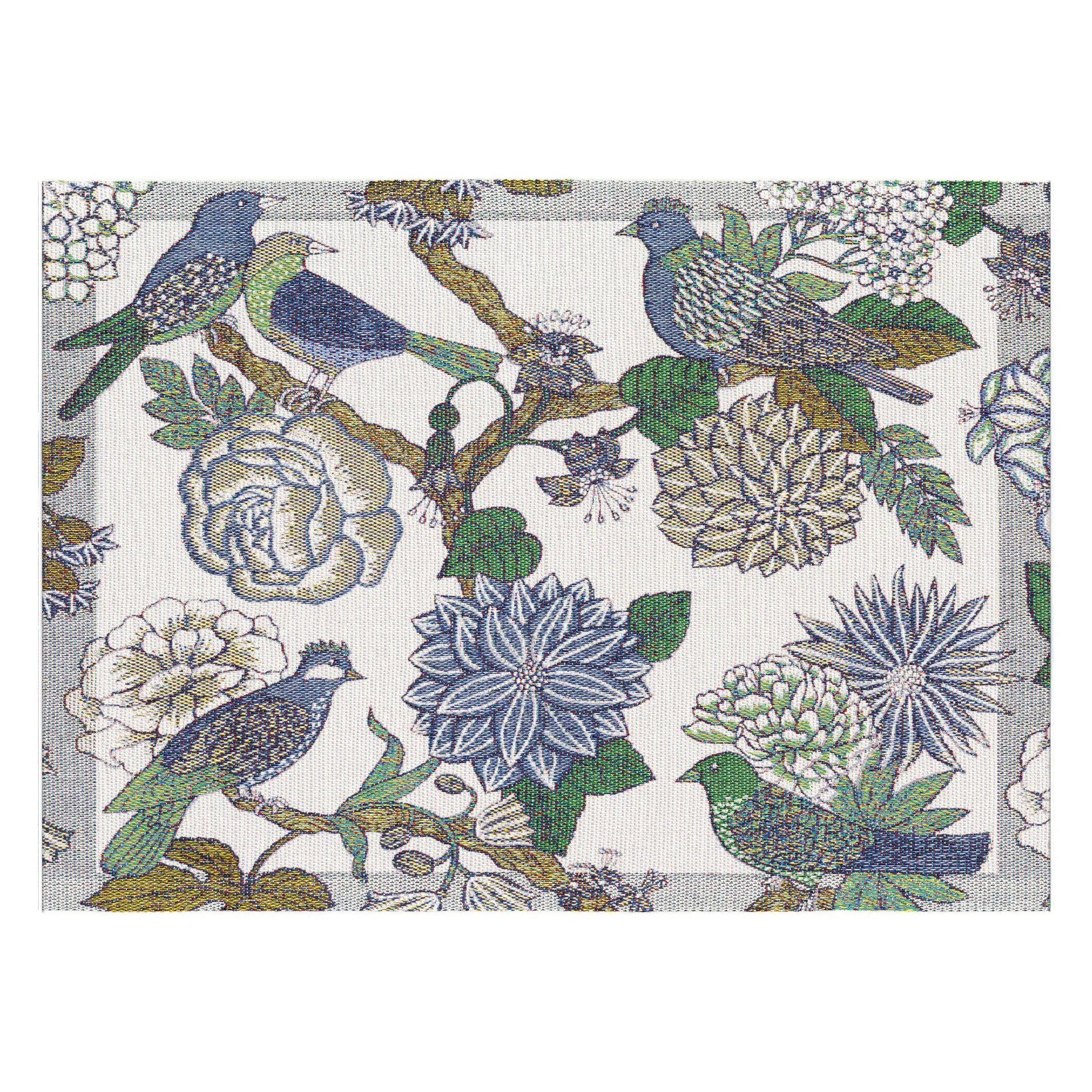 Fåglabo 餐垫  35x48 cm, multi Ekelund Linneväveri