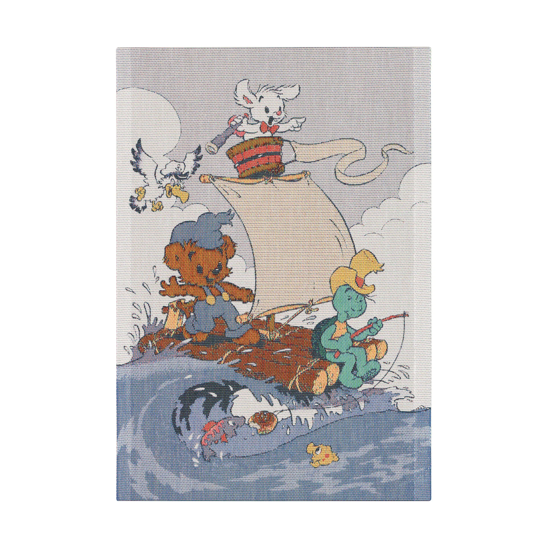 Fisketur 厨房巾 35x50 cm, 彩色 Ekelund Linneväveri