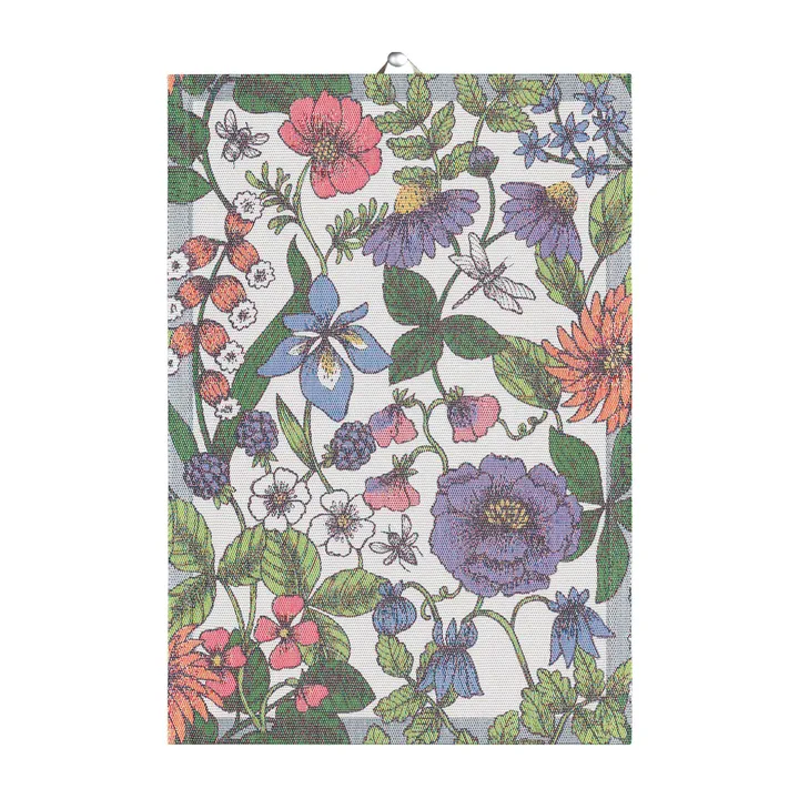 Flora 厨房毛巾 - 35x50cm - Ekelund Linneväveri