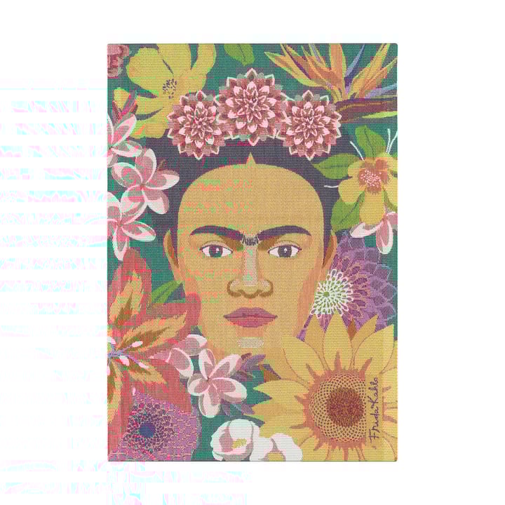 Flores 厨房巾 35x50 cm - 彩色 - Ekelund Linneväveri