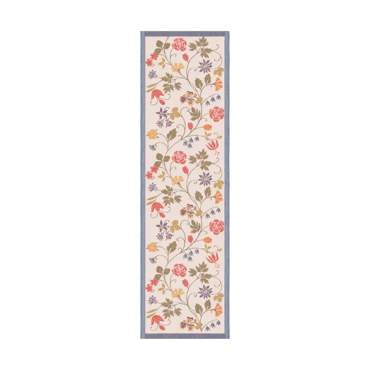 Flower 桌旗 35x120cm - 多色混色 - Ekelund Linneväveri