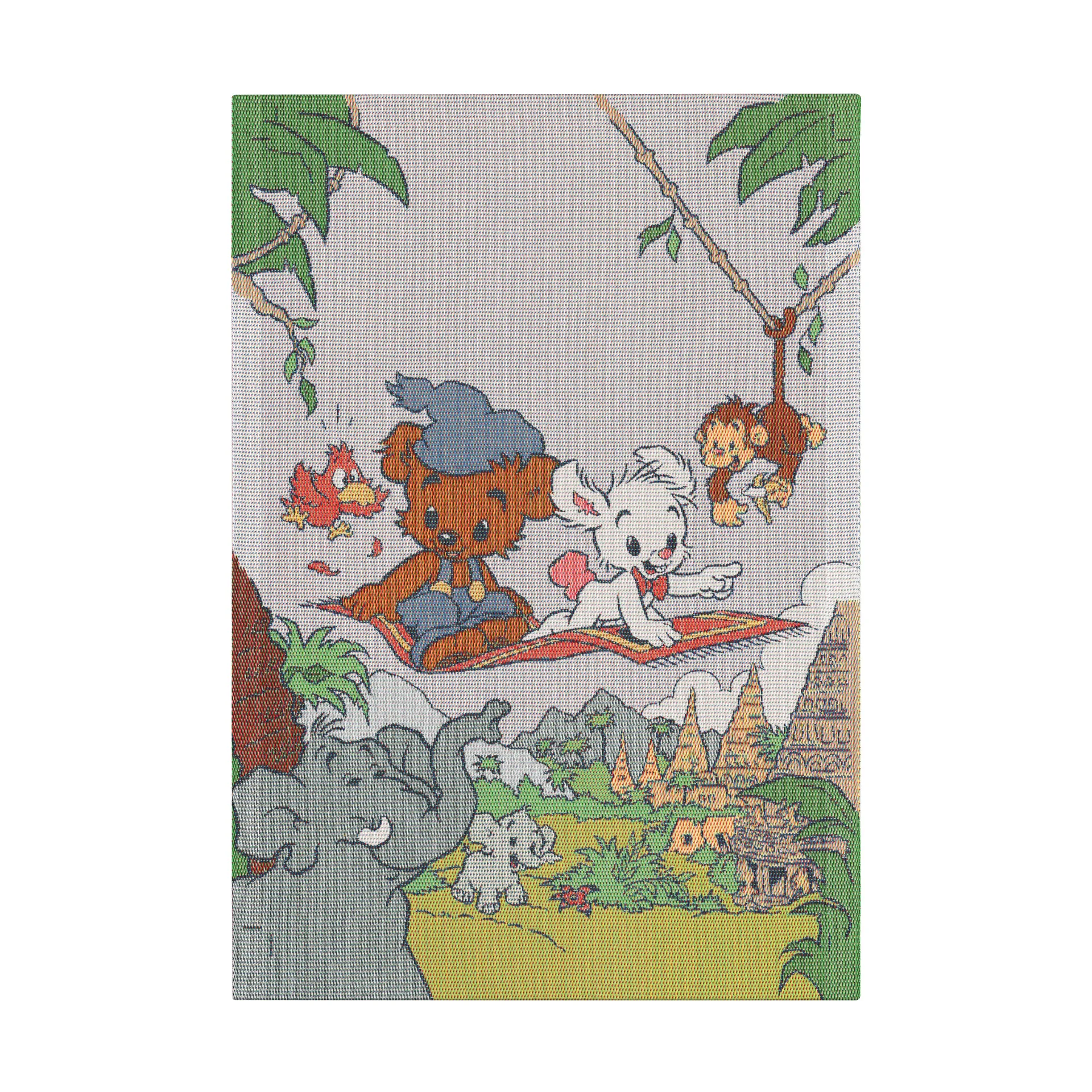 Flygande mattan 厨房巾 35x50 cm, 彩色 Ekelund Linneväveri