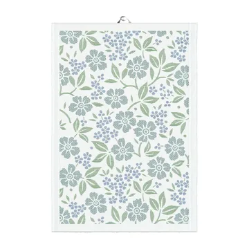 Förgätmigej 厨房巾 35x50 cm - 浅蓝 - Ekelund Linneväveri