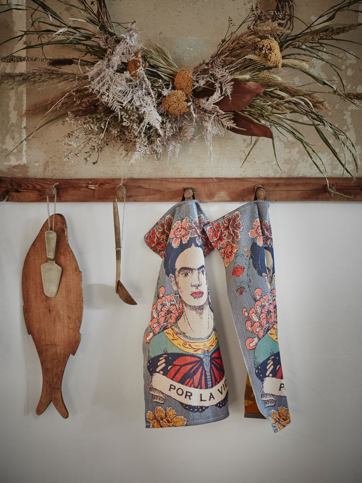 Frida Kahlo 厨房巾  35x50 cm, Vida Ekelund Linneväveri