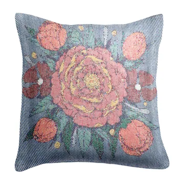 Frida Kahlo枕套40x40cm - 维达色 - Ekelund Linneväveri