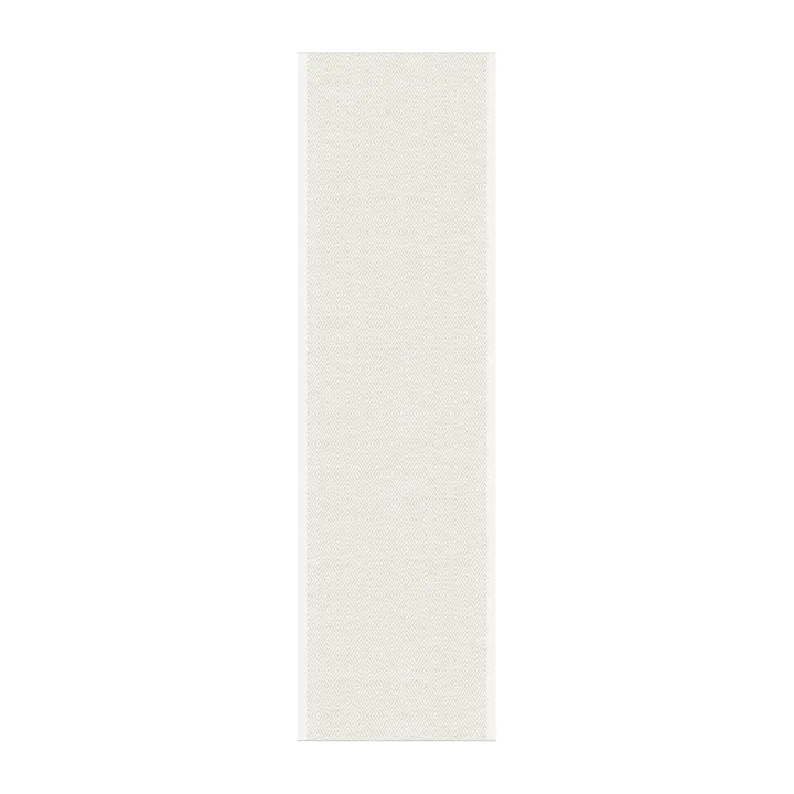 Gåsöga未漂白桌旗 - 35x120cm - Ekelund Linneväveri