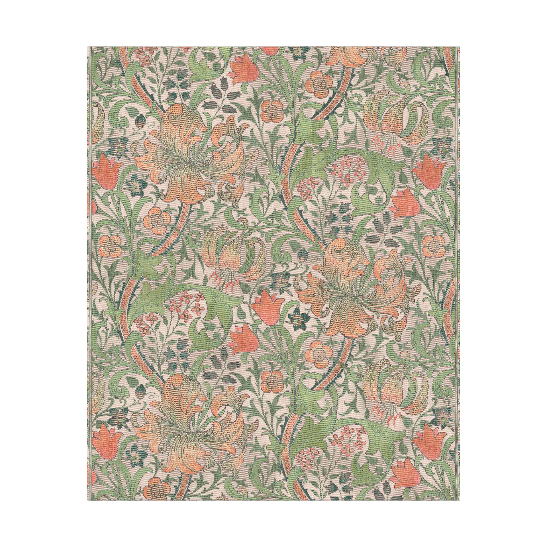 Golden Lily 毯子 140x170 cm, 彩色 Ekelund Linneväveri