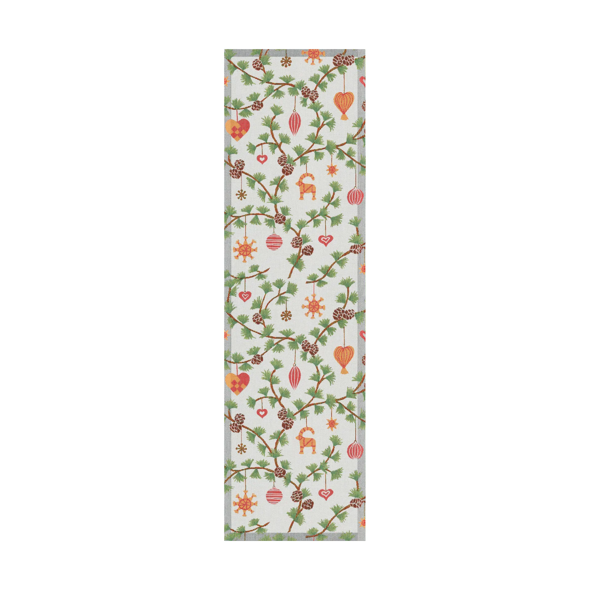 Julefröjd 桌旗 35x120 cm, 彩色 Ekelund Linneväveri