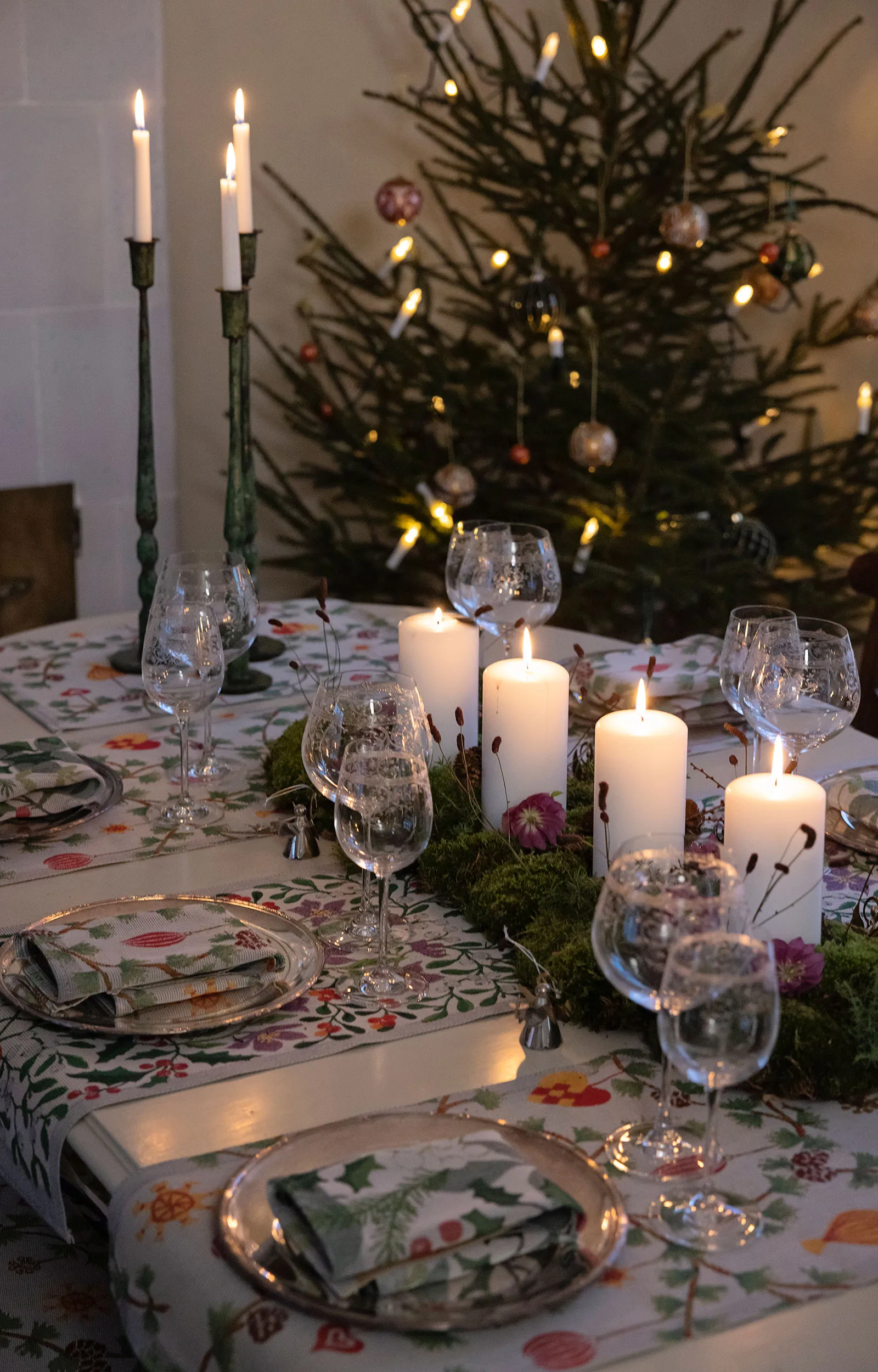 Julefröjd 纺织品 餐巾纸 35x35 cm, 彩色 Ekelund Linneväveri