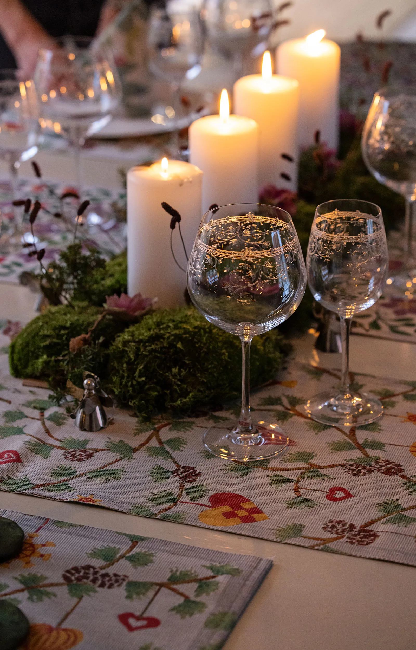 Julefröjd 纺织品 餐巾纸 35x35 cm, 彩色 Ekelund Linneväveri