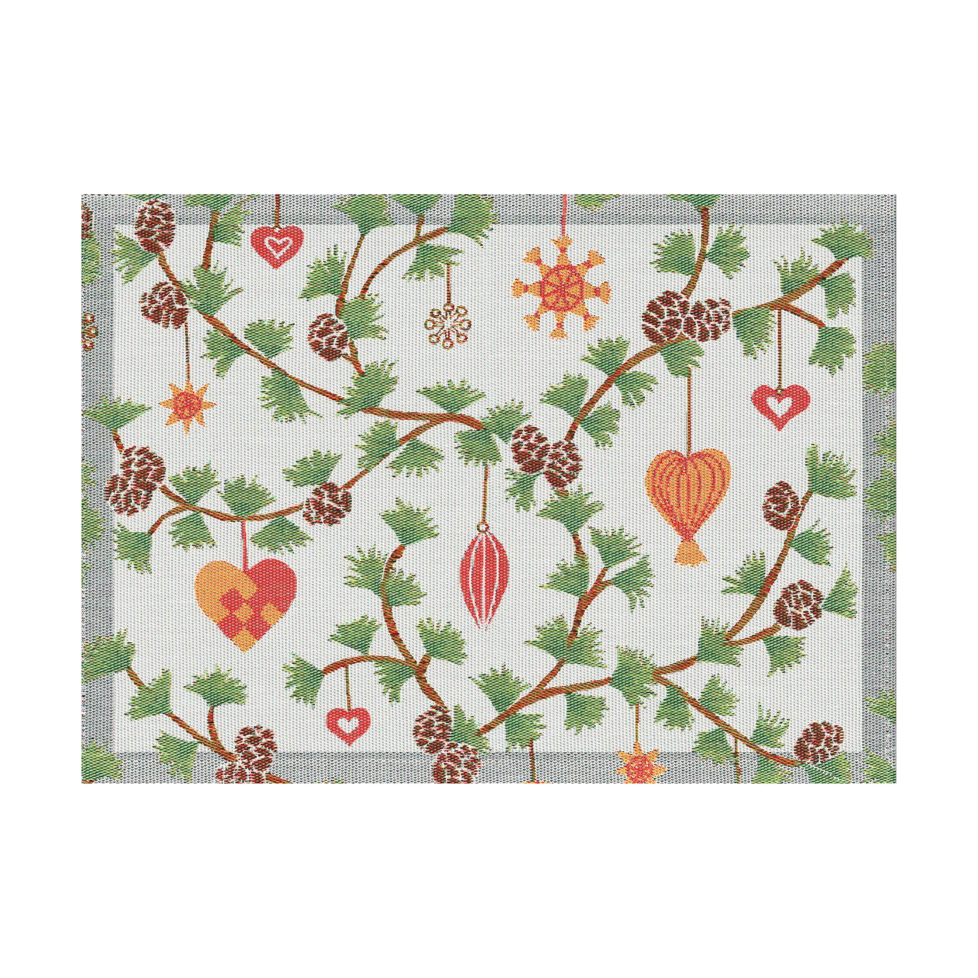 Julefröjd 餐垫 35x48 cm, 彩色 Ekelund Linneväveri