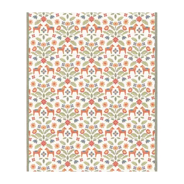 Kurbitsblom棉披毯140x170cm - 多色 - Ekelund Linneväveri