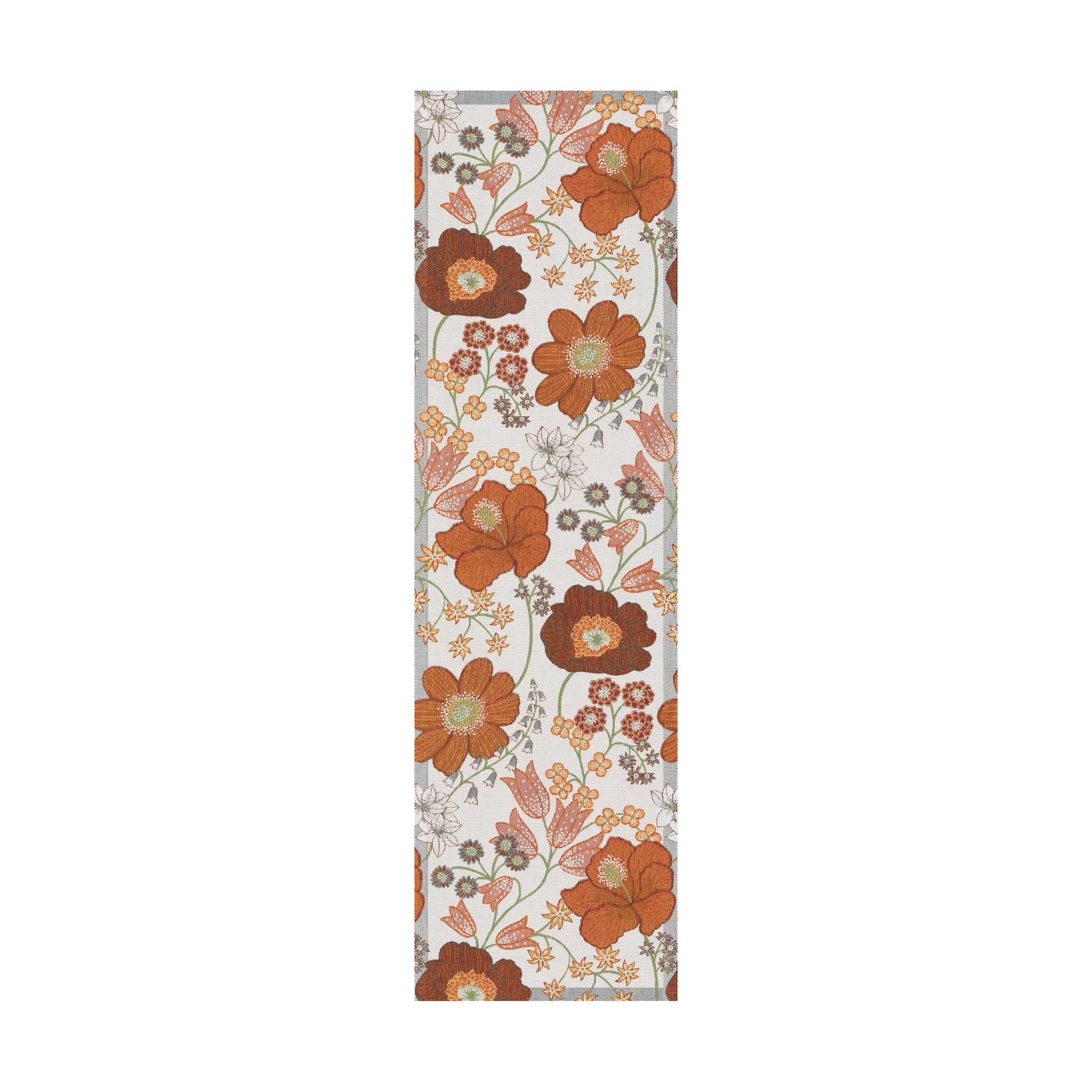 Kvällsblom 桌旗35x120cm, 多色 Ekelund Linneväveri