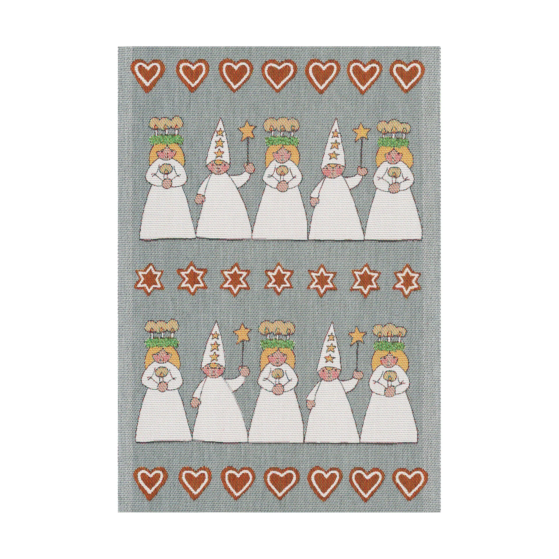 Luciamorgon 厨房巾 35x50 cm, 彩色 Ekelund Linneväveri