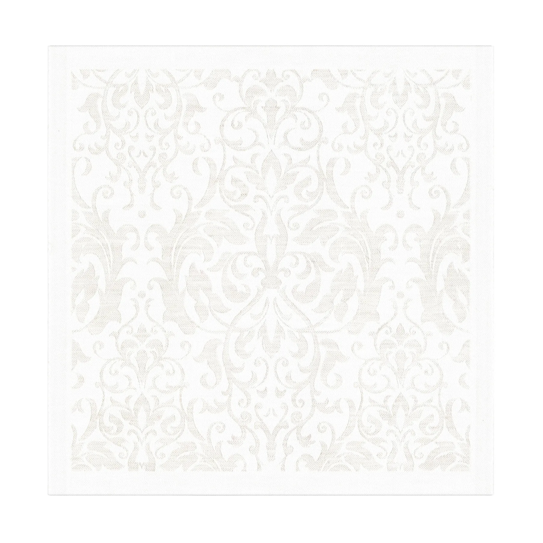 Medaljong 餐巾纸 35x35 cm, 白色 Ekelund Linneväveri