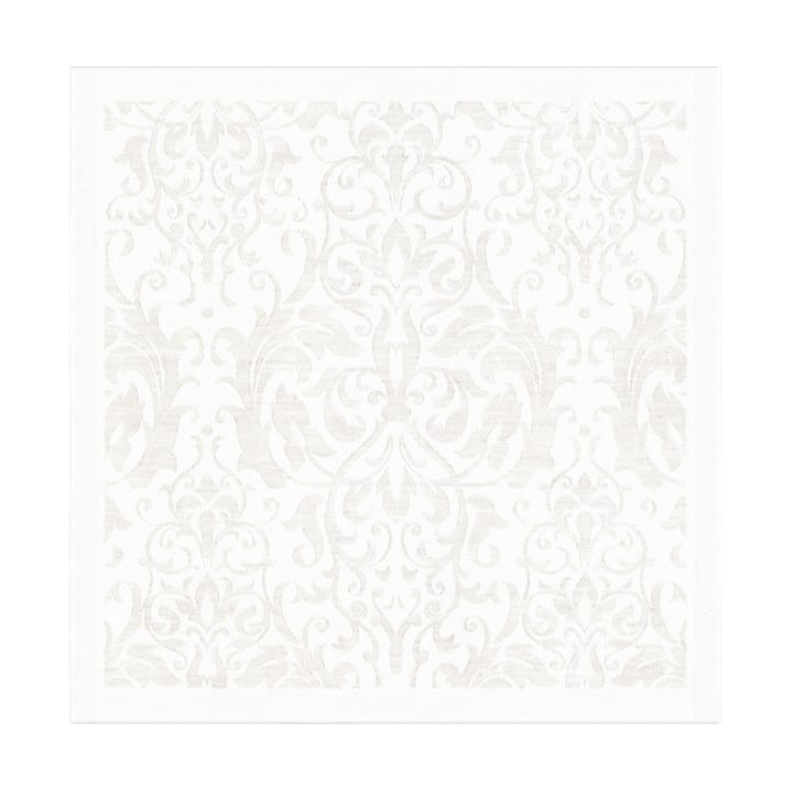 Medaljong 餐巾纸 35x35 cm - 白色 - Ekelund Linneväveri