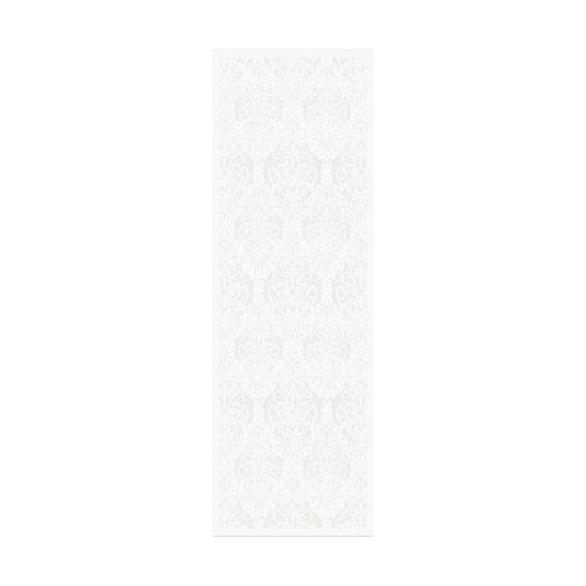 Medaljong 桌旗 50x150cm, 白色 Ekelund Linneväveri