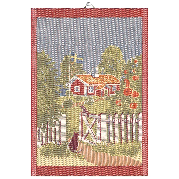 Mitt Sverige 厨房巾 35x50cm - 多色 - Ekelund Linneväveri