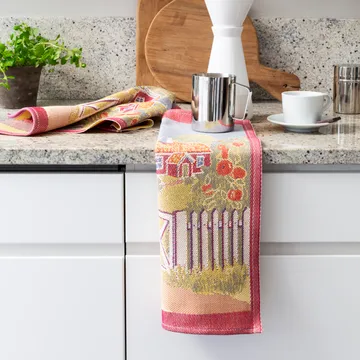 Mitt Sverige 厨房巾 35x50cm - 多色 - Ekelund Linneväveri