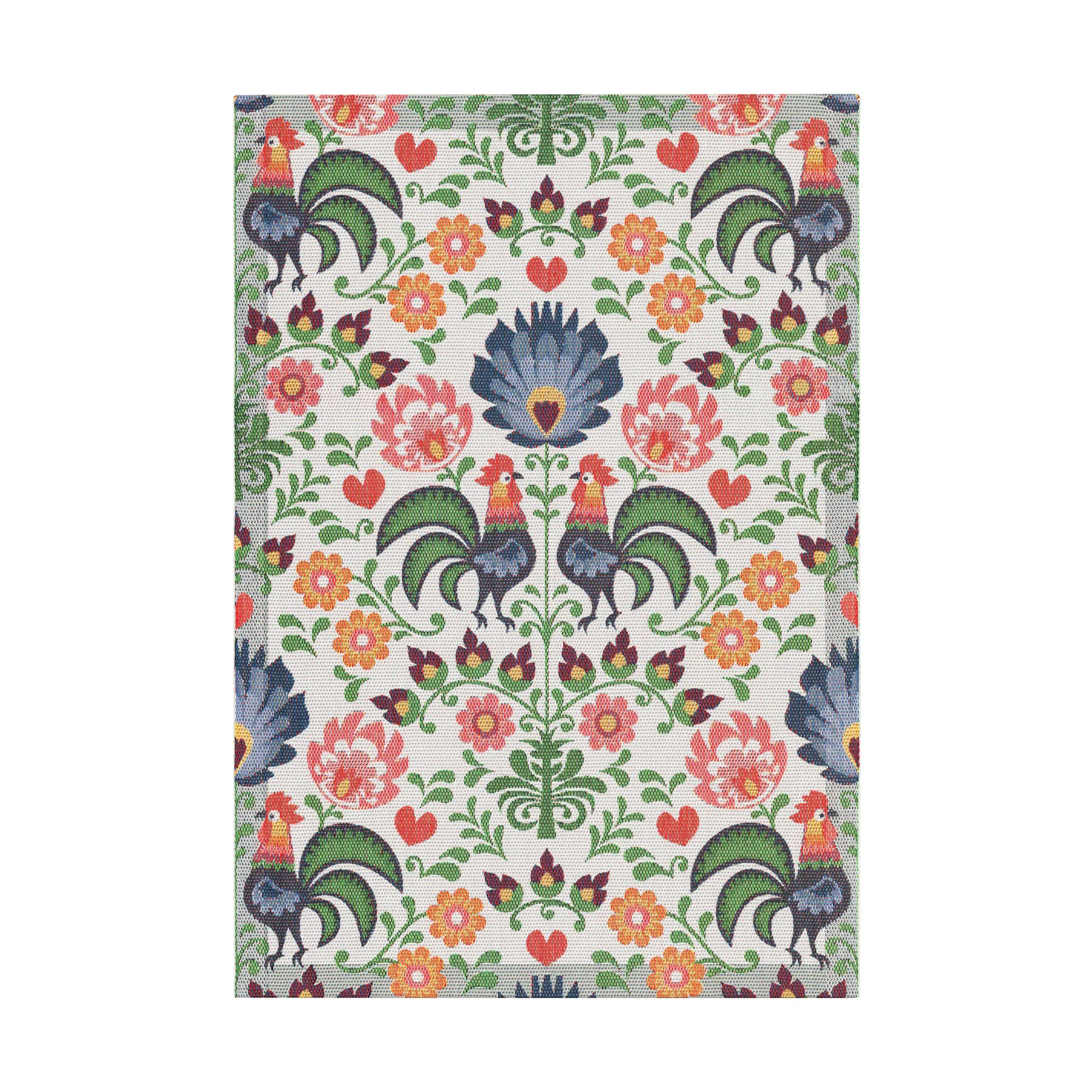 Rooster 厨房巾 35x50 cm, 混合色 Ekelund Linneväveri