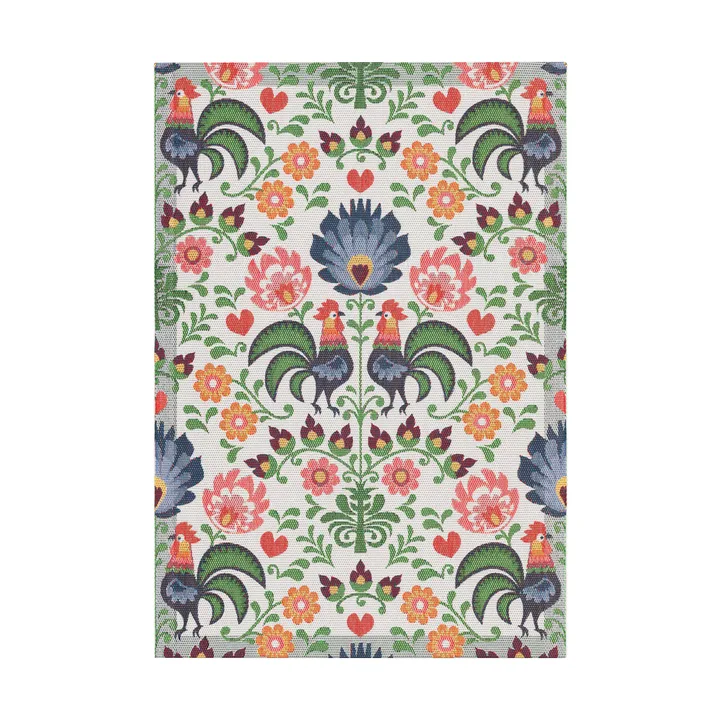 Rooster 厨房巾 35x50 cm - 混合色 - Ekelund Linneväveri