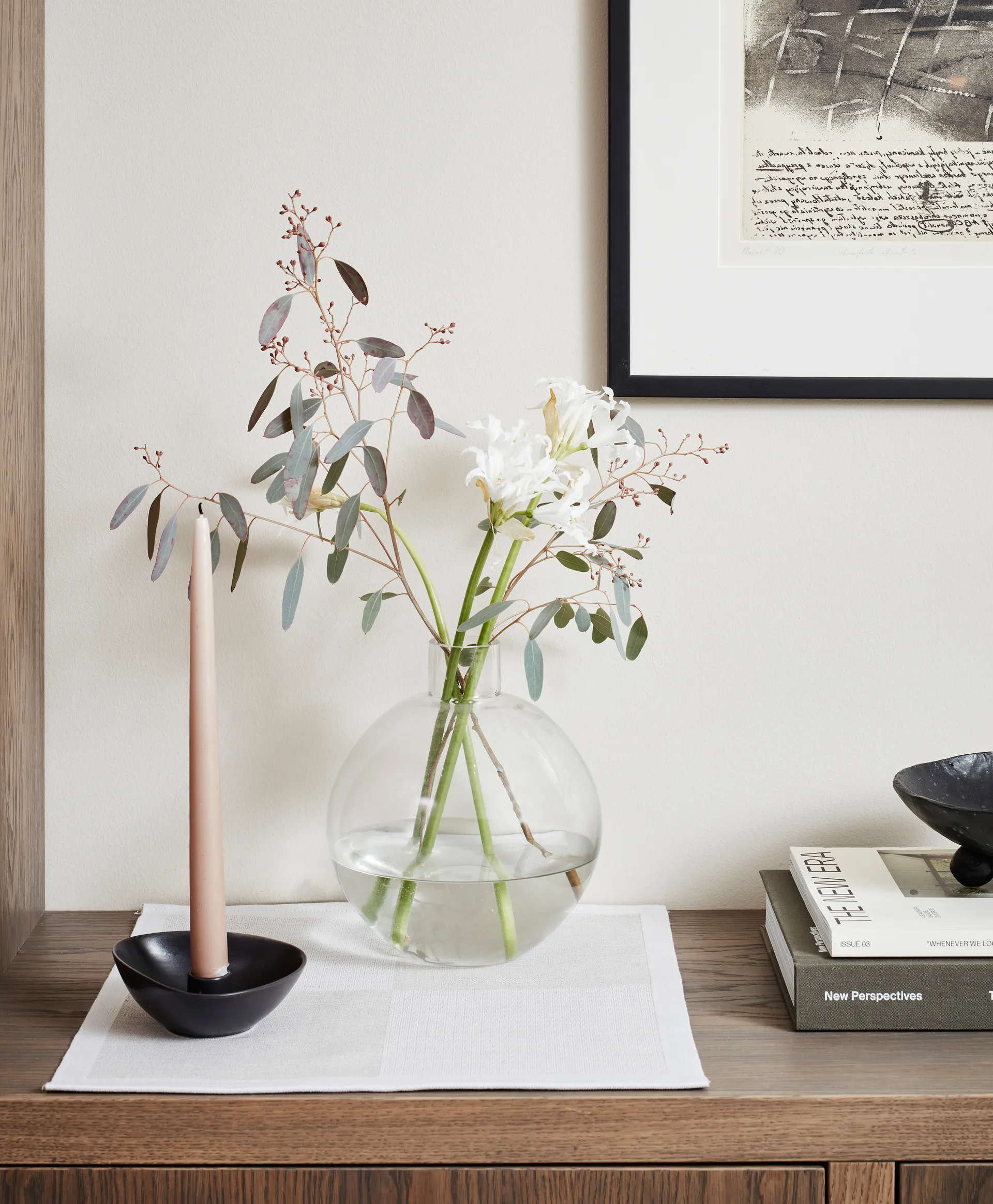 Ruta 餐巾纸 unbleached, 35x35 cm Ekelund Linneväveri