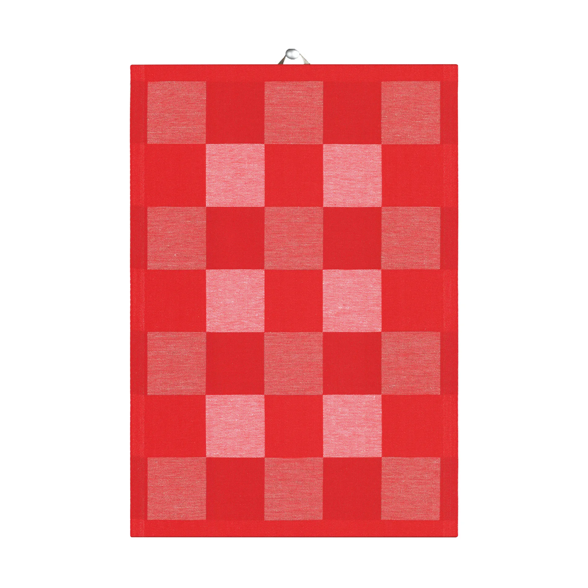 Schack 厨房巾 red, 35x50 cm Ekelund Linneväveri