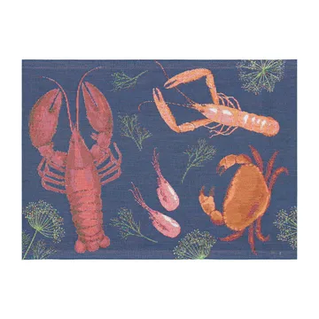 Shellfish party 餐垫 - 35x48cm - Ekelund Linneväveri
